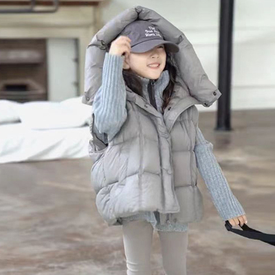 儿童羽绒马甲2025新款秋冬