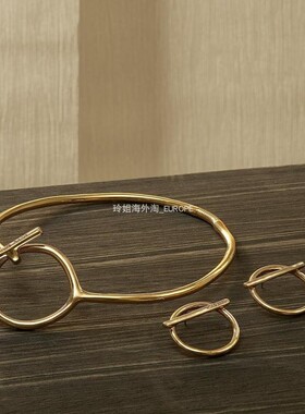 西班牙小众潮牌UNOde50极简几何手工项圈项链轻奢不过敏镀银时尚