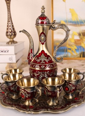 欧式复古酒具套装白酒送长辈礼物