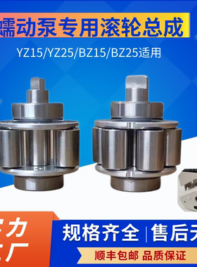 蠕动泵配件蠕动泵泵头YZ15/YZ25/BZ15/BZ25泵头配件滚轮总成3转子