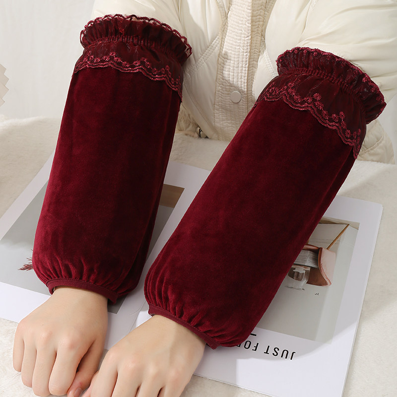 新款宽松工作上班耐脏袖套秋冬长款绒布成人袖头女士棉服防污套袖,家庭/个人清洁工具,袖套,淘宝优惠券,粉丝福利购,淘宝优惠卷