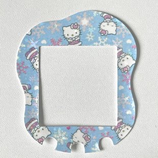 拓麻歌子uni可贴两用面板纸面板纸可爱不可贴电子宠物紫色玩具