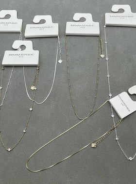 BR无坠黄铜裸链女简约