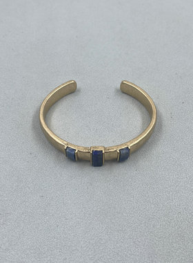 BR欧美女合金天然石新款