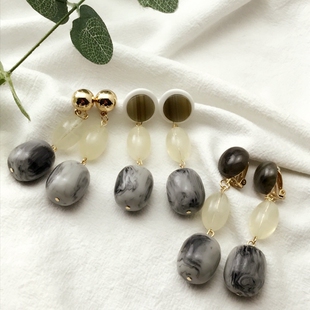 耳夹 耳环 时尚 欧美风格 大气 136流行饰品 无耳洞