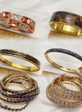 树脂手镯手链靓丽开口流行大气简约百搭时尚气质欧美风格CE719