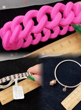 开口弹力百搭时尚风镶钻手链