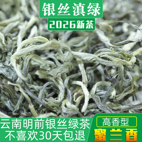 2026新茶云南明前银丝滇绿茶250g
