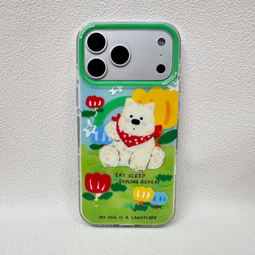 西高地小狗可爱磁吸iPhone手机壳