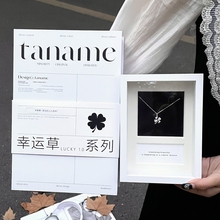 TANAME幸运草taname 塔礼 四叶草项链生日送闺蜜朋友同学女友礼物