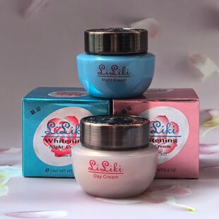 亮丽快早晚霜亮丽快美白祛斑霜正品官方旗舰店日霜晚霜化妆品套装