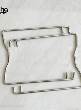 不锈钢烧烤炉专用支架  实心纯手工 火力升降调节棒实心烧烤配件