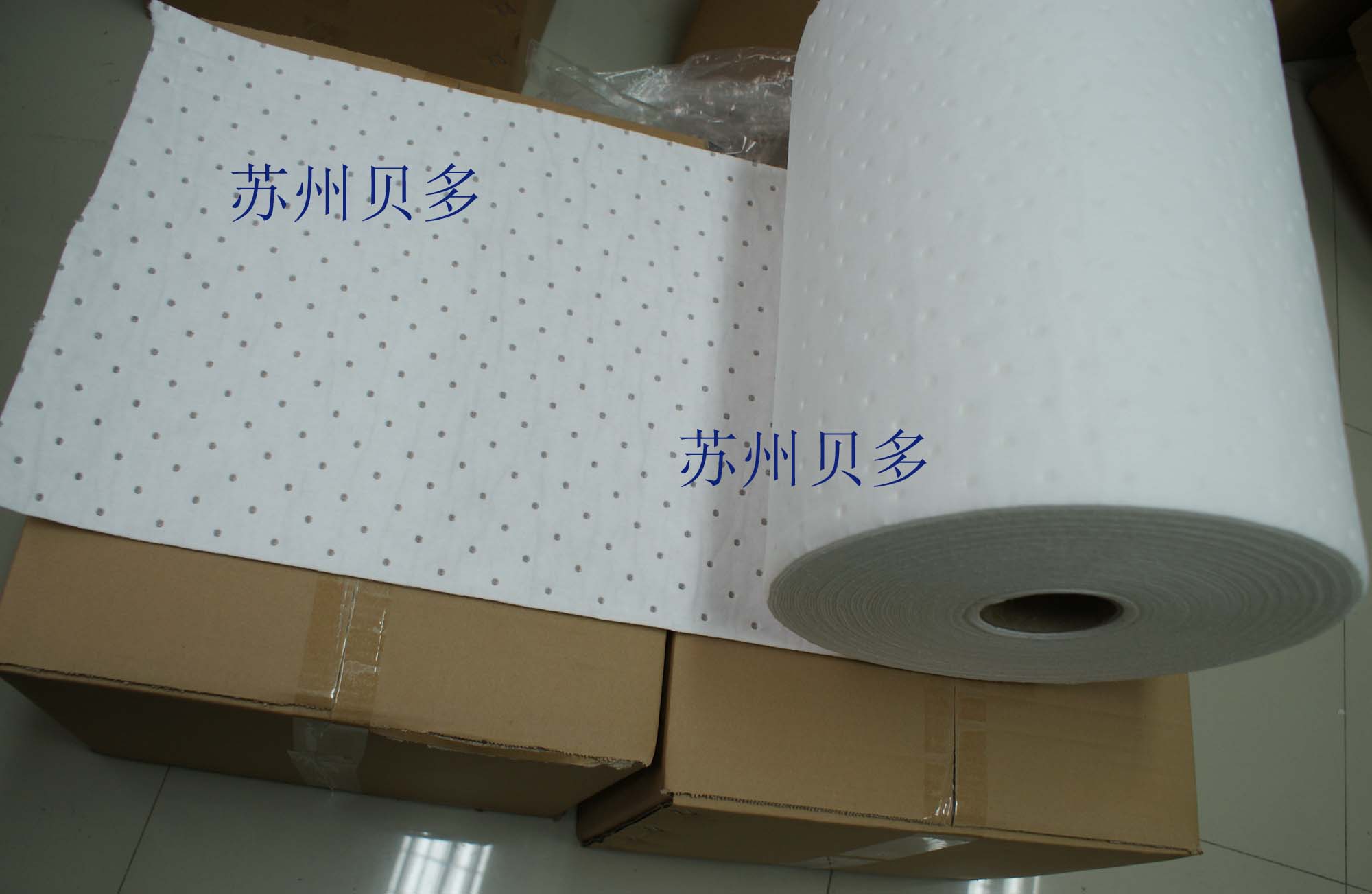 强力吸油棉 吸油卷 40CM*50米 厚度4MM 强力吸油 出口品质保证