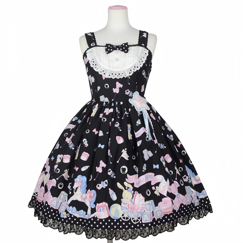 国内现货  ap  babyroom 黑色 bbr jsk  公主裙 连衣裙 lolita