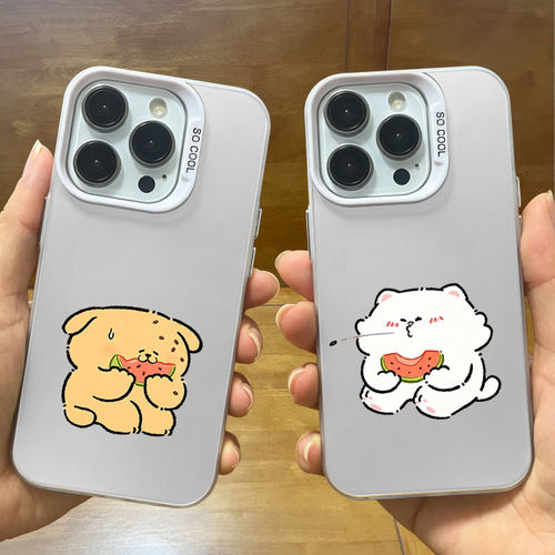 吃瓜萌苹果17手机壳iPhone16promax华为nova14/m80彩银p70荣耀600小米15/k90适用VIVOIQOO13一加12OPPOFindx9