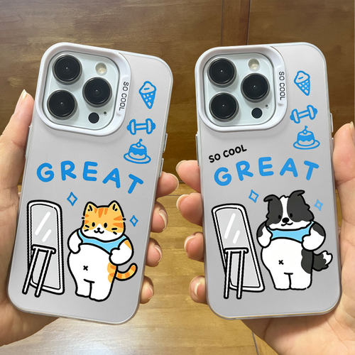 酷猫苹果17手机壳iPhone16promax华为nova14/m80彩银p70荣耀600/500小米15/k90适用vivox300一加12OPPOFindx9