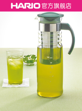 【旗舰店】HARIO耐热玻璃冷泡壶家用带滤网泡茶壶冷泡瓶冷萃瓶HCC