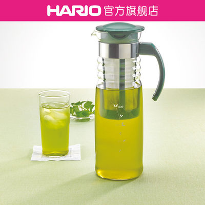 hario耐热玻璃带滤网泡茶壶