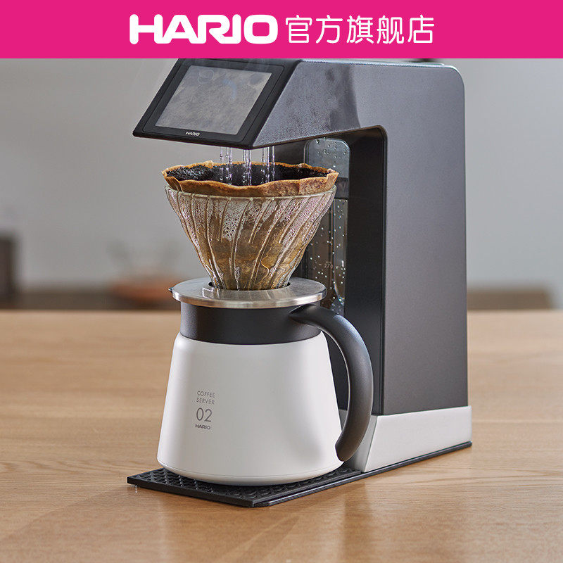 【旗舰店】HARIOV60不锈钢保温咖啡壶真空隔热大容量水壶VHS