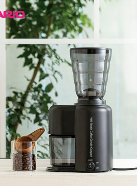 【旗舰店】HARIO家用小型V60电动咖啡磨豆机咖啡粉研磨器EVC
