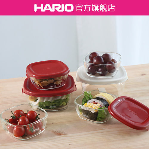 旗舰店HARIO迷你耐热玻璃保鲜盒