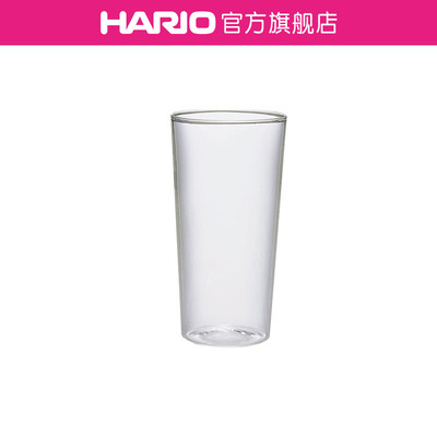【旗舰店】HARIO耐热玻璃杯家用透明水杯果汁杯茶杯啤酒杯HPG