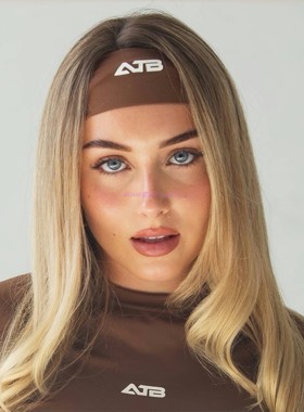 蜜见 ATB运动健身瑜伽跑步中高强度发带头带速干吸汗透气头巾头箍