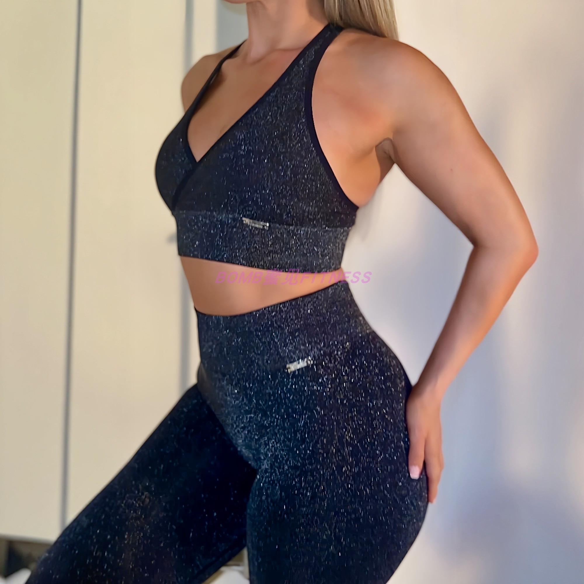 蜜见闪耀BOMBSHELL高腰健身裤