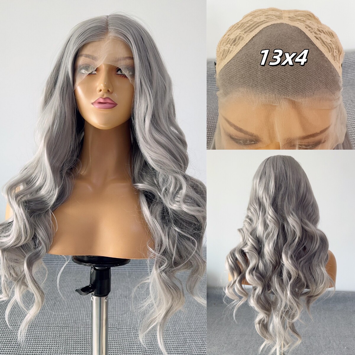 大波浪卷发万用cos蕾丝假发女士