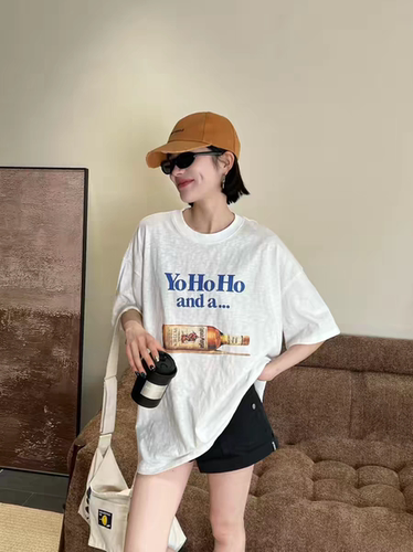 bobo1972夏季新款韩版宽松显瘦百搭短袖T恤女休闲上衣潮2026夏潮