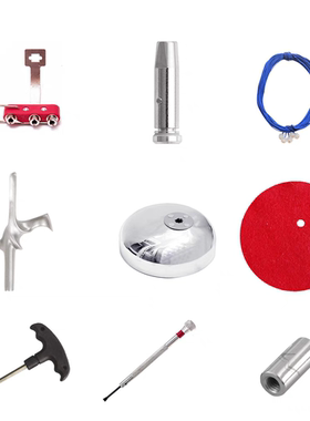 击剑重剑成人儿童护手盘零配件手垫支架剑头验剑器比赛用品专用