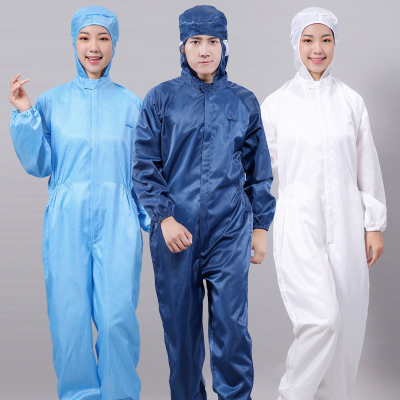无尘服连体工作服食品服防尘服实验服油漆喷漆服电子工厂防静电服