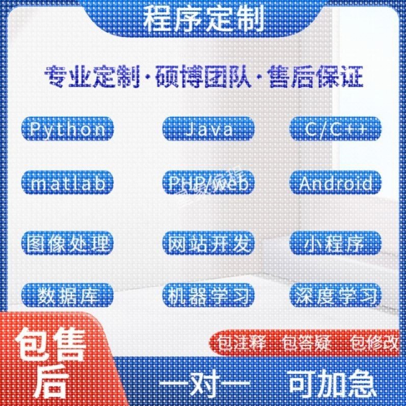 java代码编写matlab程序代编python代做c++接单r代写web深度学习
