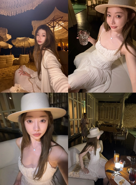 ski by Tannin赤兔 04/28 Coquette girl 重工打揽木耳花边吊带裙