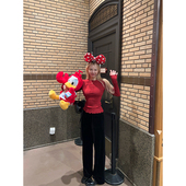 Tannin赤兔cleanfit秋冬限定 丝绒休闲裤 ski 女百搭直筒裤 秋冬