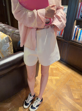 skibyTannin天丝汉麻西装短裤