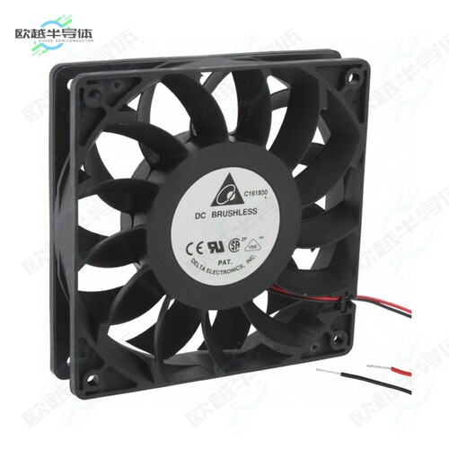 FFB1224XHE-M[风扇FAN AXIAL 120X38MM 24VDC WIRE]