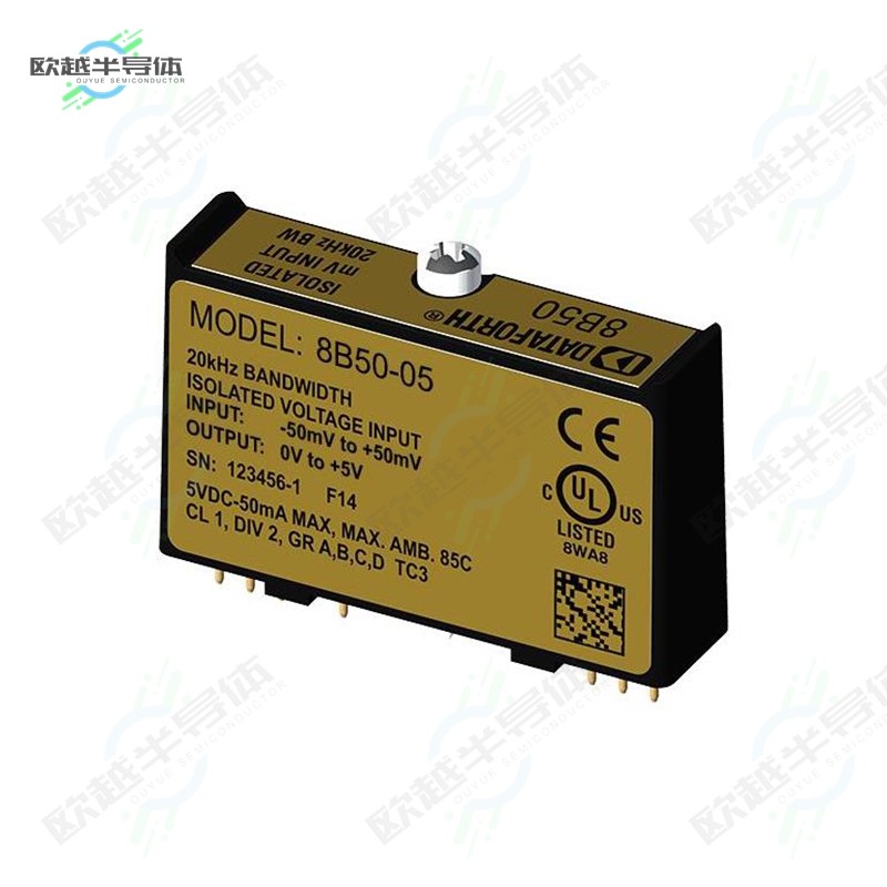 8B50-05[传感器VOLTAGE INPUT MODULE, 20KHZ BW]