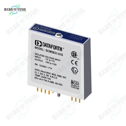 SCM5B31-01D[传感器VOLTAGE INPUT MODULES, NARROW BW]