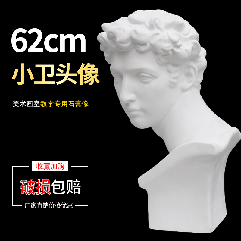 62cm小卫石膏头像美术写生教具