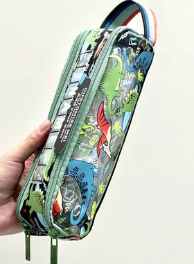 多功能笔袋文具盒smiggle