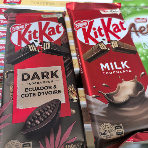 现货 澳洲Nestle雀巢Kitkat 奇巧威化酥脆巧克力饼干零食160g