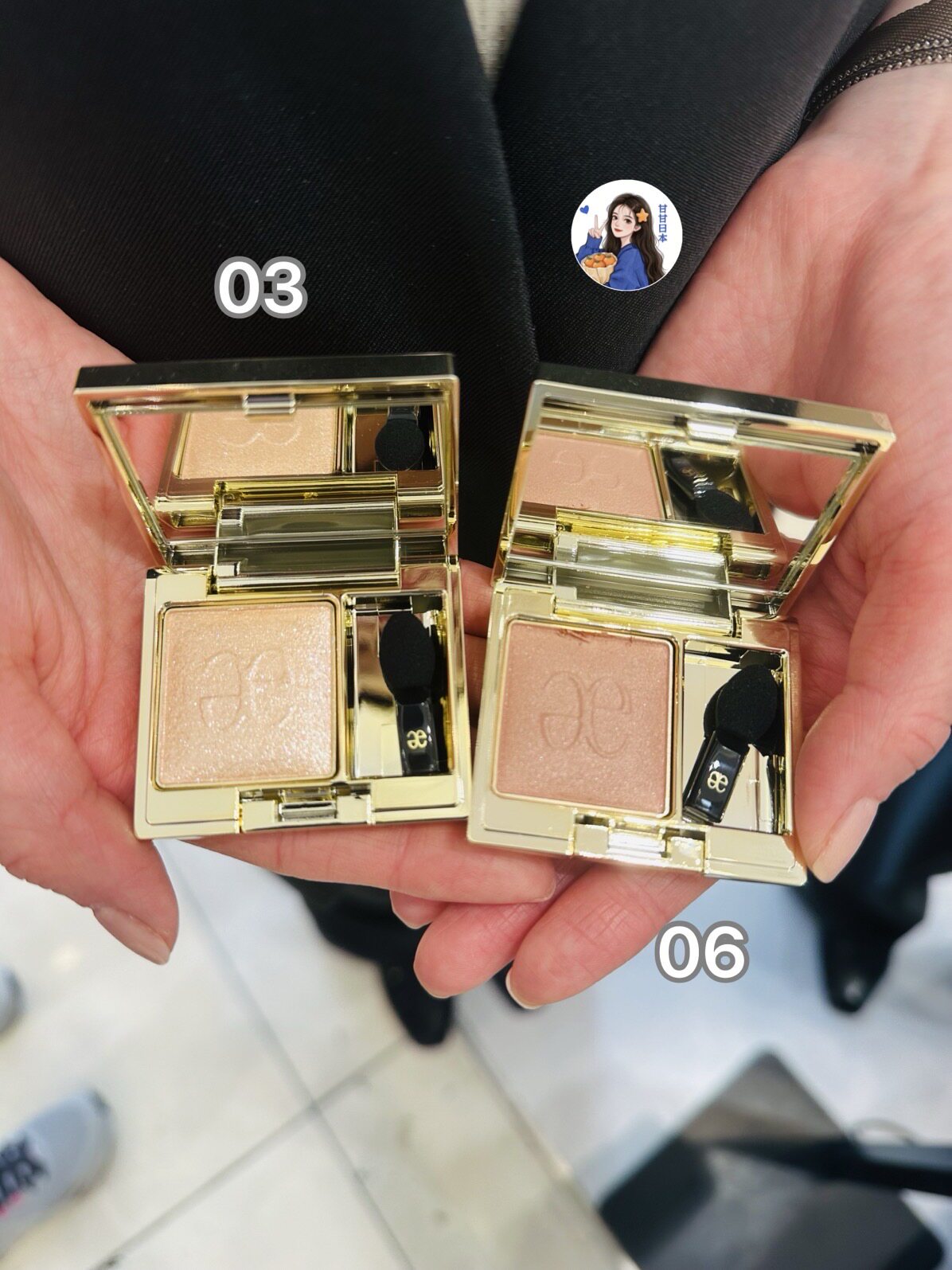现货～日本专柜雅莉格丝 Elegance 2025秋季新单色眼影珠光 07