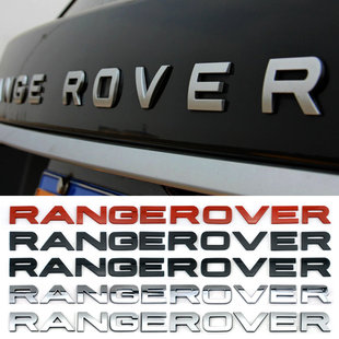 行政改裝 尾廂車標 ROVER機頭蓋標極光攬勝運動 車標RANGE
