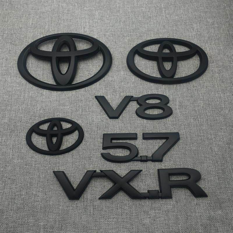 适用于丰田陆地巡洋舰兰德酷路泽GXR GX VX车标后尾箱字母英文标
