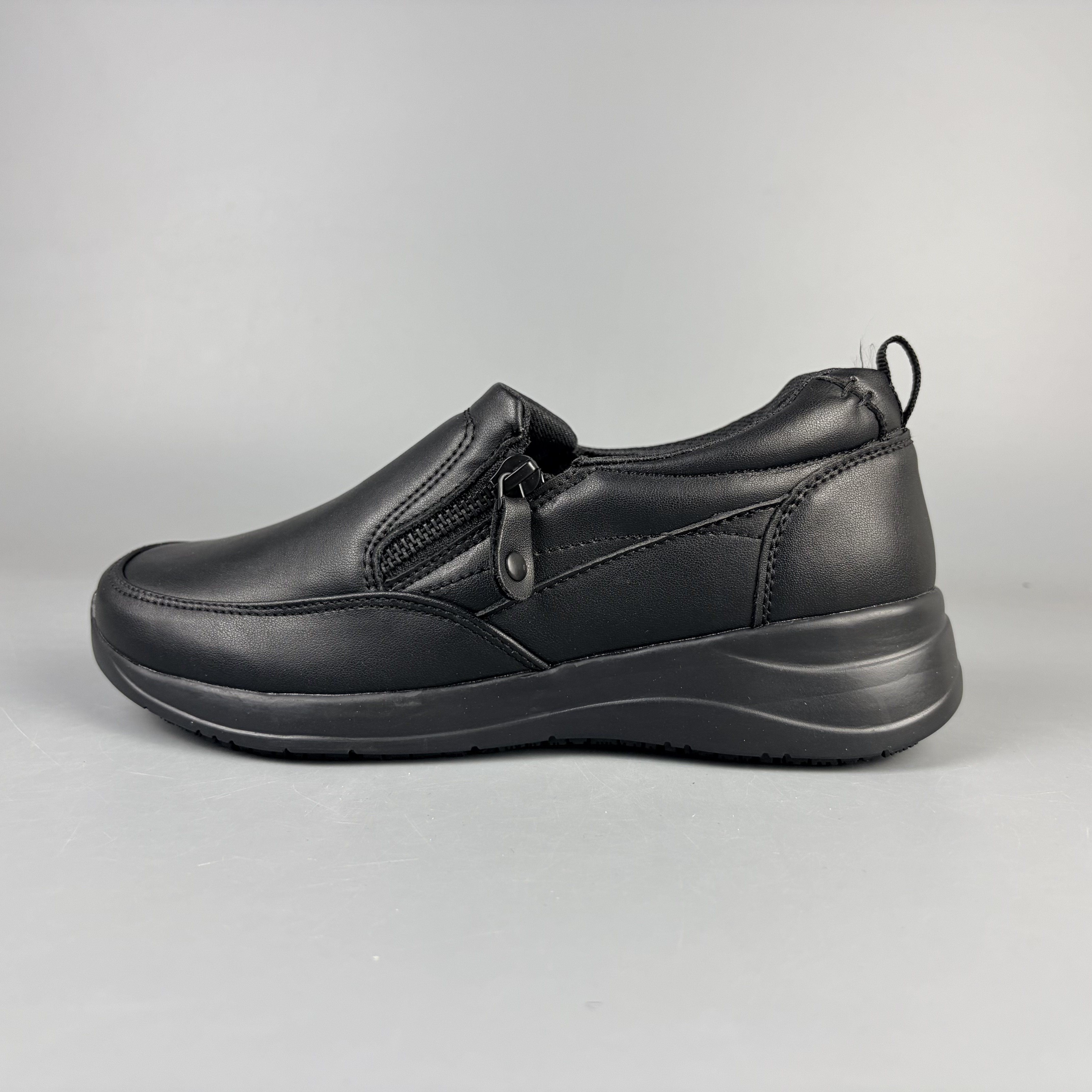 头层牛皮女四季款室内外舒适百搭休闲皮鞋防滑耐磨耐脏厨师鞋女鞋,女鞋,浅口单鞋,淘宝优惠券,粉丝福利购,淘宝优惠卷