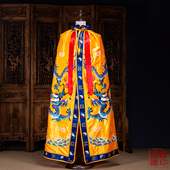 神像披风斗篷佛像神位披肩道家太上老君龙王爷刺绣双龙八卦神袍