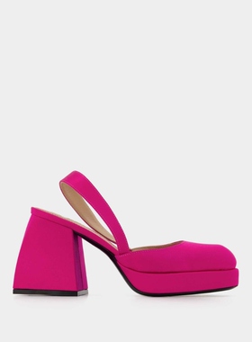 Nodaleto Bulla Jones 65 缎面高跟鞋