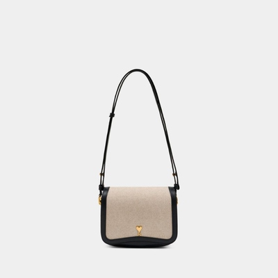 【粉丝专享】AMI Paris Paris Paris 单肩包 - 帆布 - 多色
