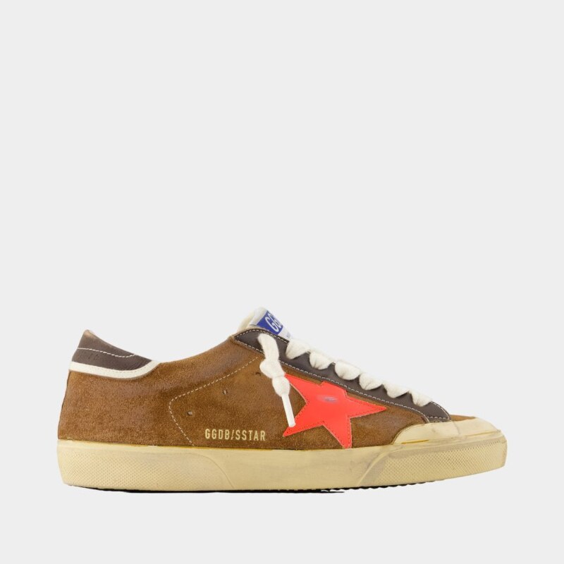 Golden Goose GGDB 超级明星运动鞋 - 皮质 - 多色